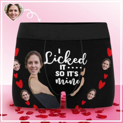 Personalised Boxers for Husband Custom Face Underwear Funny Wedding Gift Anniversary Gift