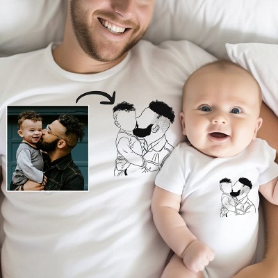 Personalised Mum Dad and Baby Matching Shirts Matching Shirt Baby Shower Shirts for New Mum and Dad