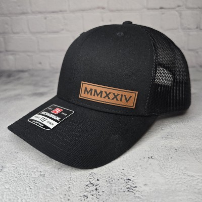 Personalized Roman Numerals Wedding Date Hats Anniversary Gift Valentines Day Gifts