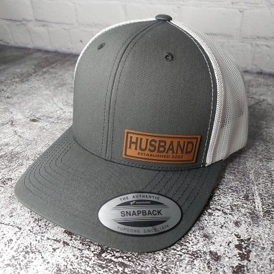 Personalized Husband ESTABLISHED Trucker Hat New Husband Hat Wedding Announcement Gifts