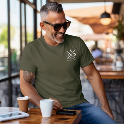 Personalised POP DAD T-shirt Sweatshirt with the Child's Names and EST Christmas Gift