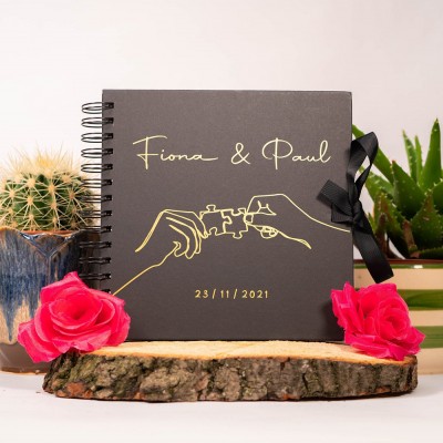 You Complete Me Personalised Couples Scrapbook Valentine's Anniversary Photo Album Couple Gifts 