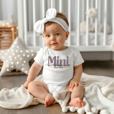 Personalised Mum Dad and Baby Matching Shirts Matching Shirt Baby Shower Shirts for New Mum and Dad